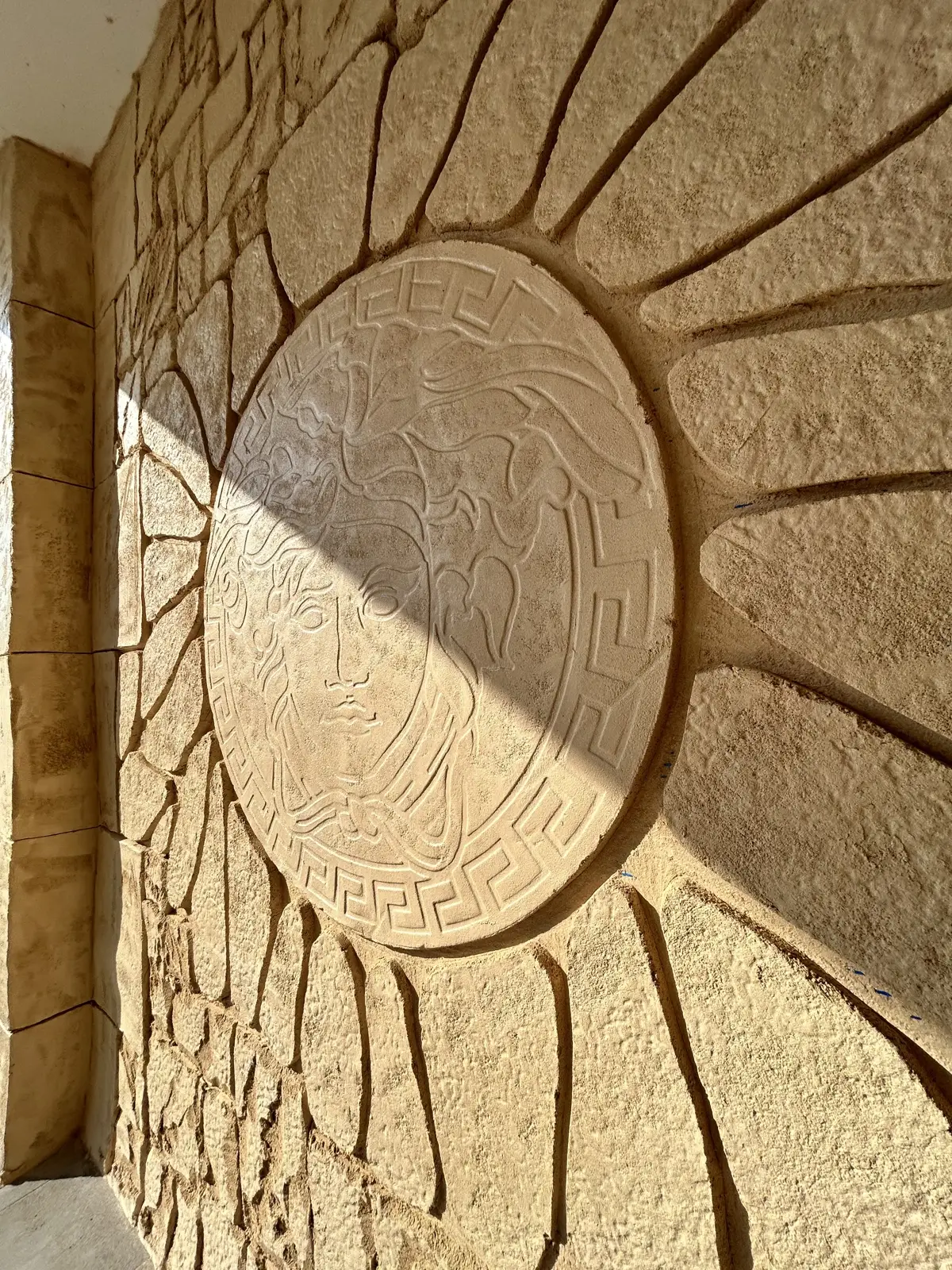 Revestimiento piedra tallada