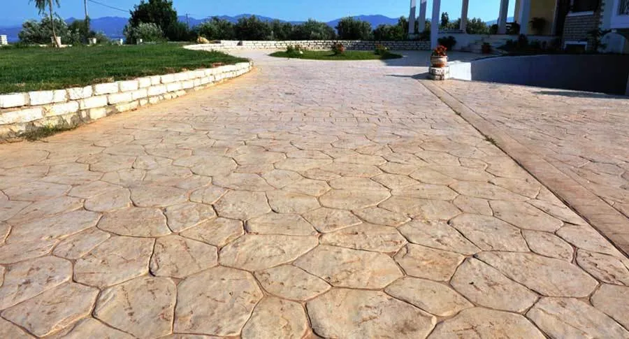 Hormigón impreso estampado Galicia